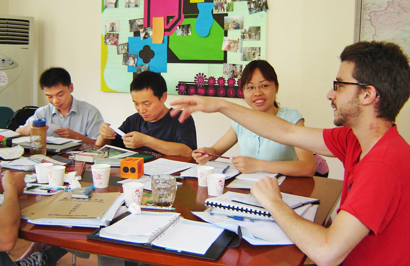 小班化外教教学中